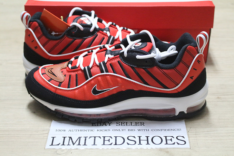 air max 98 red and black